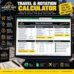 Travel & Rotation Calculator